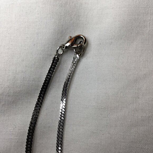 Old Viracocha Sterling Silver and Copper Pendant with SS Chain Peru 26g - Picture 10 of 11